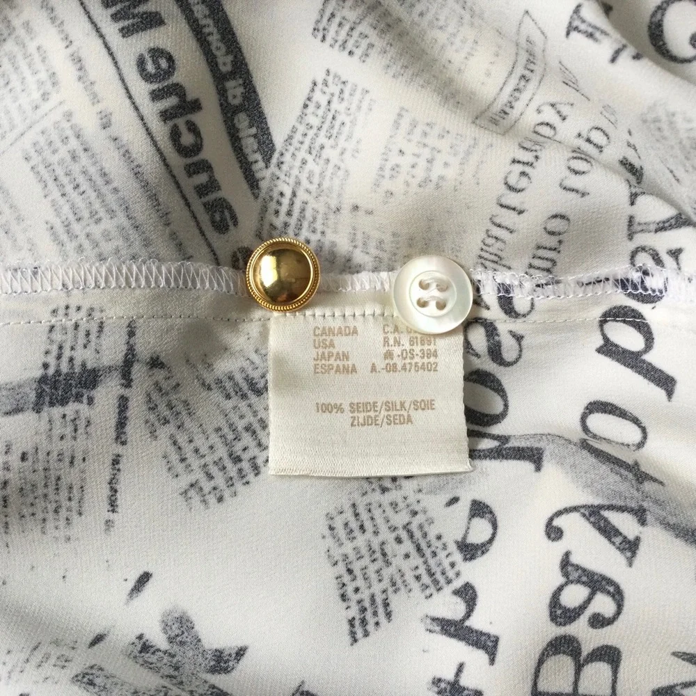 HOST PICK Vintage Escada by Margaretha Ley Silk Top - Picture 5 of 9